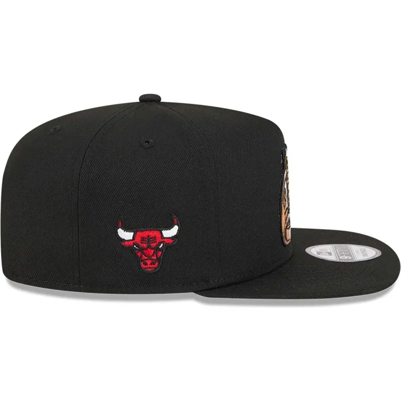 new-era-flat-brim-9fifty-a-frame-ring-chicago-bulls-nba-black-snapback-cap