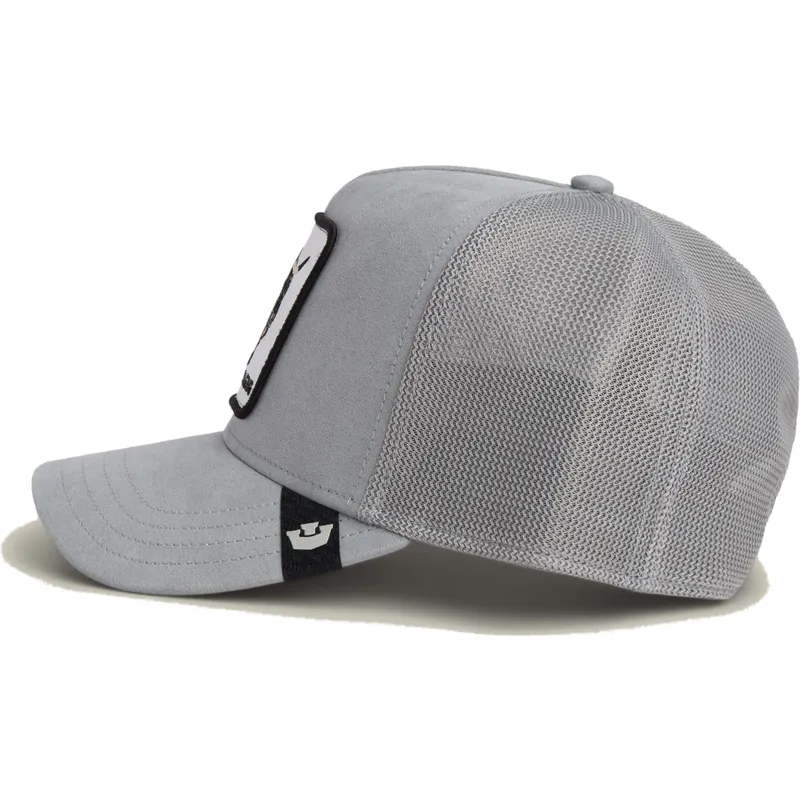 goorin-bros-bull-raging-silver-bull-metallic-the-farm-grey-trucker-hat