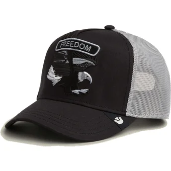 Goorin Bros. Eagle Classic Rocker Freedom The Farm Black Trucker Hat