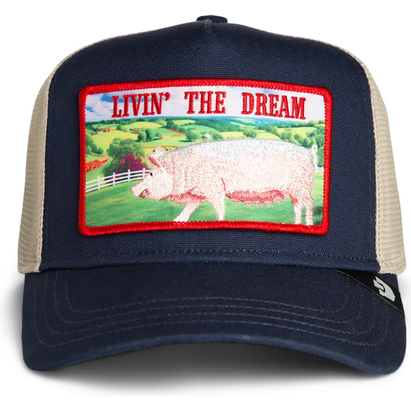 goorin-bros-pig-livin-the-dream-greener-grass-the-farm-navy-blue-trucker-hat