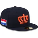 new-era-flat-brim-59fifty-the-netherlands-2026-world-baseball-classic-navy-blue-fitted-cap