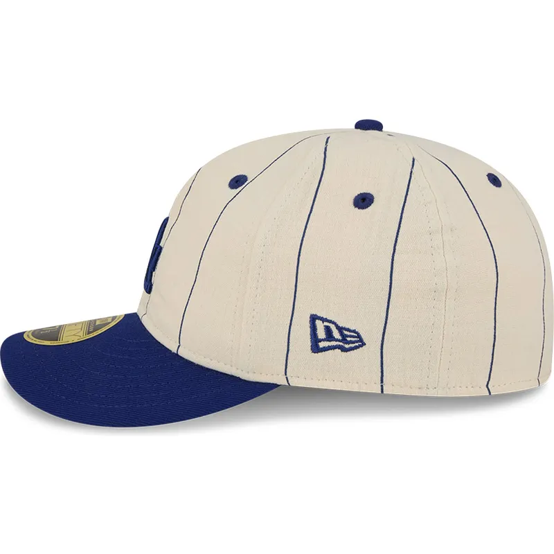 new-era-curved-brim-59fifty-retro-crown-linen-los-angeles-dodgers-mlb-beige-fitted-cap