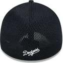 new-era-black-logo-39thirty-evergreen-neo-los-angeles-dodgers-mlb-black-fitted-trucker-hat