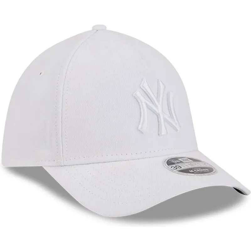 new-era-curved-brim-white-logo-39thirty-m-crown-a-frame-new-york-yankees-mlb-white-fitted-cap