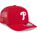 new-era-9seventy-stretch-snap-evergreen-philadelphia-phillies-mlb-red-trucker-hat