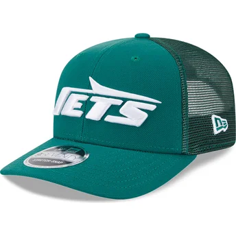 New Era 9SEVENTY Stretch Snap Evergreen New York Jets NFL Green Trucker Hat