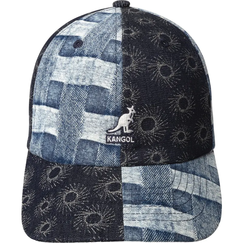 kangol-curved-brim-denim-mashup-blue-picnic-blue-adjustable-cap