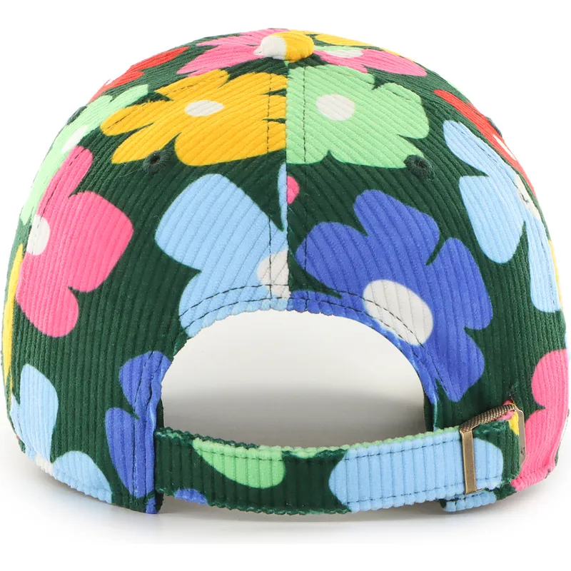 47-brand-curved-brim-clean-up-gallery-cord-los-angeles-dodgers-mlb-green-adjustable-cap