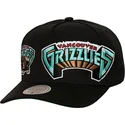 mitchell-ness-curved-brim-busted-pro-vancouver-grizzlies-nba-black-snapback-cap