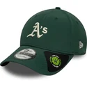 new-era-curved-brim-9forty-recycled-midi-oakland-athletics-mlb-green-adjustable-cap