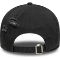 new-era-curved-brim-9twenty-wash-distress-a-frame-black-adjustable-cap