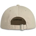 homenage-curved-brim-statue-just-kids-the-90s-beige-adjustable-cap
