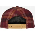 homenage-curved-brim-plaid-club-sport-the-ball-multicolor-snapback-cap