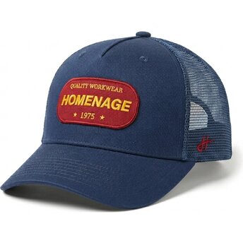 Homenage Work 1975 Workwear The Trucker Navy Blue Trucker Hat