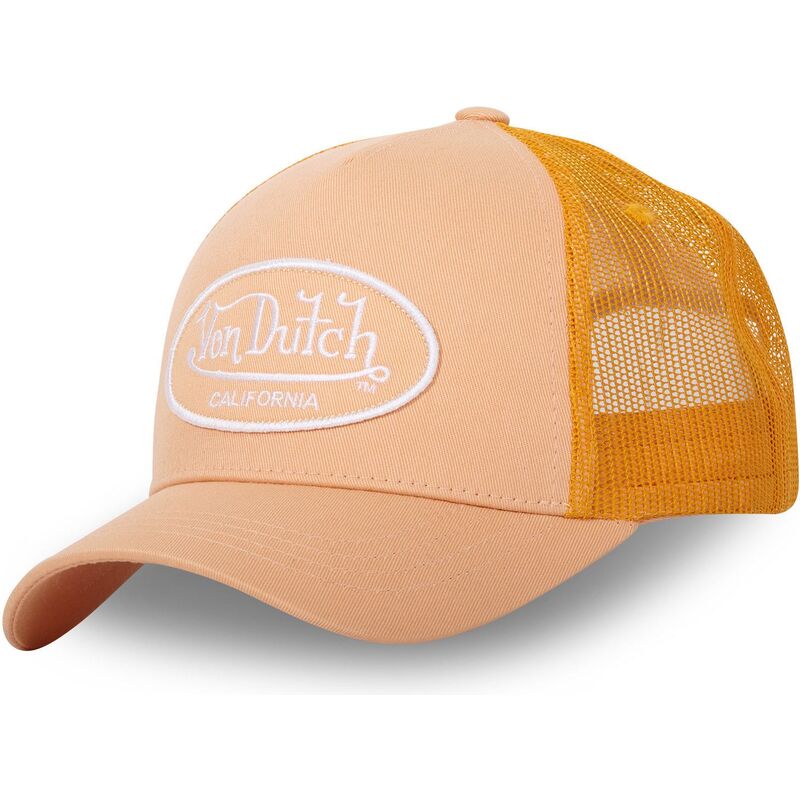 von-dutch-youth-lof-b6c-orange-trucker-hat