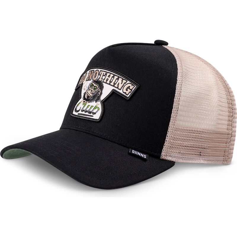 djinns-hft-do-nothing-club-gorilla-black-and-beige-trucker-hat
