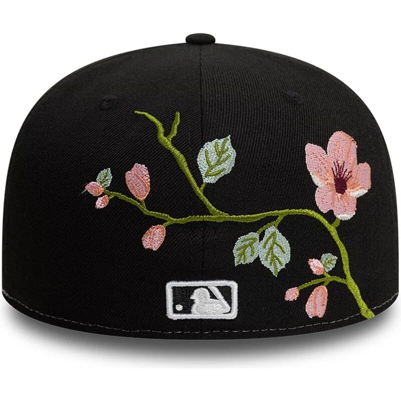 new-era-flat-brim-59fifty-floral-chicago-white-sox-mlb-black-fitted-cap