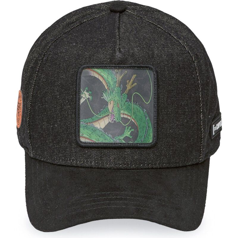 capslab-curved-brim-shenron-dbs7-she-dragon-ball-black-snapback-cap capslab-curved-brim-shenron-dbs7-she-dragon-ball-black-snapback-cap