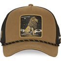 capslab-lion-guardian-bea3-liob-beasts-brown-trucker-hat