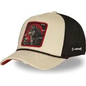 capslab-wolf-wise-bea3-wisb-beasts-beige-and-black-trucker-hat
