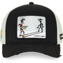capslab-lucky-luke-lck3-flub-black-and-white-trucker-hat