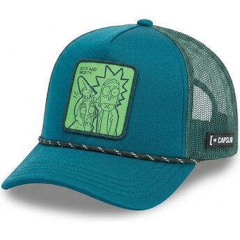 Capslab REM7 CTFOAMDB Rick and Morty Green Trucker Hat