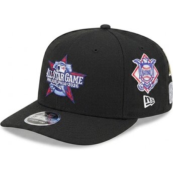 New Era Curved Brim 9SEVENTY Stretch Snap All Star Game Fan Pack Philadelphia Phillies MLB Black Snapback Cap