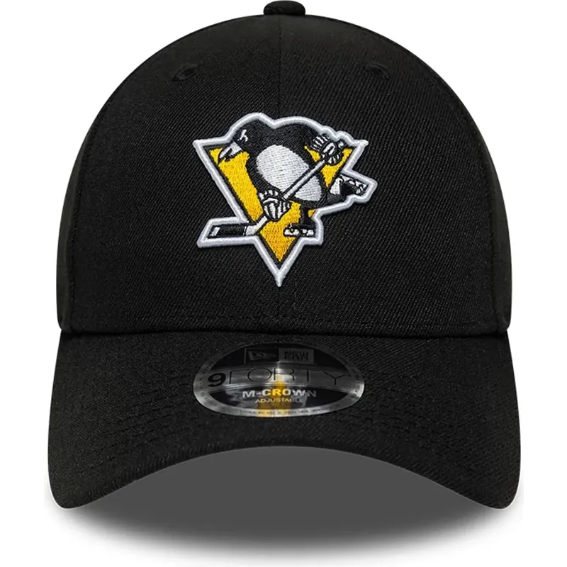 new-era-curved-brim-9forty-m-crown-team-pittsburgh-penguins-nhl-black-snapback-cap new-era-curved-brim-9forty-m-crown-team-pittsburgh-penguins-nhl-black-snapback-cap