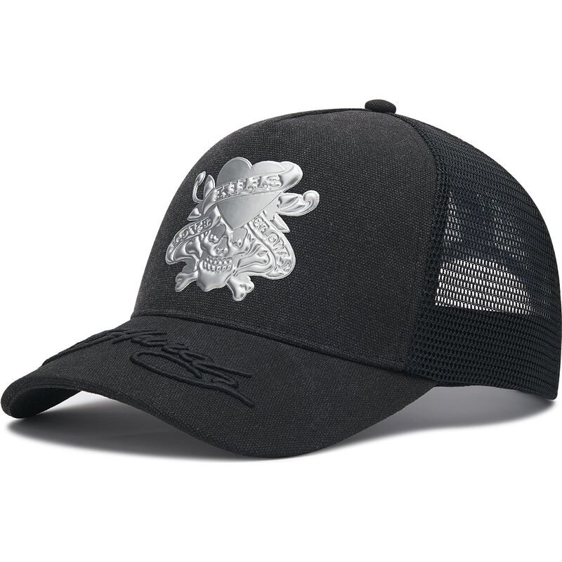 ed-hardy-love-kills-slowly-washed-black-trucker-hat ed-hardy-love-kills-slowly-washed-black-trucker-hat