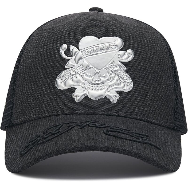 ed-hardy-love-kills-slowly-washed-black-trucker-hat ed-hardy-love-kills-slowly-washed-black-trucker-hat