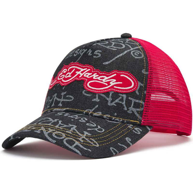 ed-hardy-don-denim-black-and-red-trucker-hat