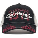 ed-hardy-1971-black-beige-and-red-trucker-hat