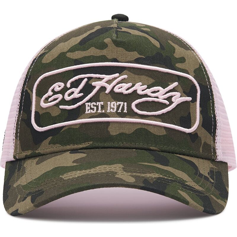 ed-hardy-1971-camouflage-and-pink-trucker-hat ed-hardy-1971-camouflage-and-pink-trucker-hat