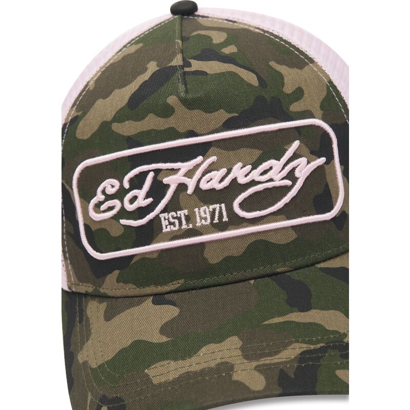 ed-hardy-1971-camouflage-and-pink-trucker-hat ed-hardy-1971-camouflage-and-pink-trucker-hat