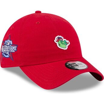 New Era Curved Brim Casual Classic All Star Game Fan Pack Philadelphia Phillies MLB Red Adjustable Cap