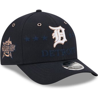 New Era Curved Brim 9FORTY M-Crown All Star Game Detroit Tigers MLB Navy Blue Snapback Cap