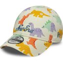 new-era-curved-brim-9forty-all-over-print-dino-multicolor-adjustable-cap
