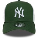 new-era-a-frame-league-essential-new-york-yankees-mlb-green-and-white-trucker-hat