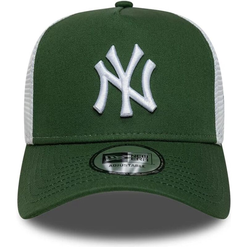 new-era-a-frame-league-essential-new-york-yankees-mlb-green-and-white-trucker-hat new-era-a-frame-league-essential-new-york-yankees-mlb-green-and-white-trucker-hat