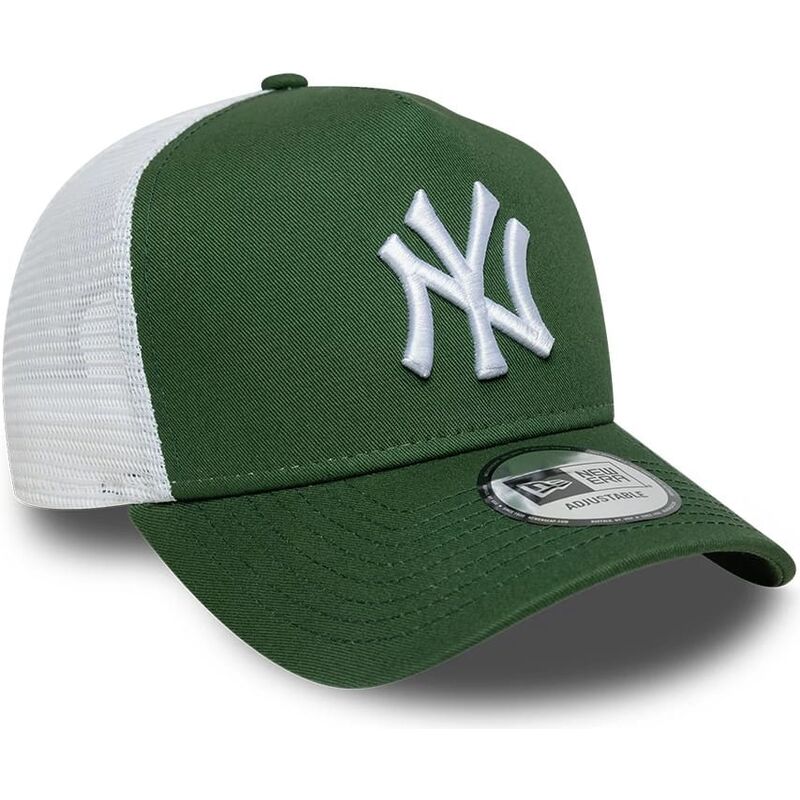 new-era-a-frame-league-essential-new-york-yankees-mlb-green-and-white-trucker-hat new-era-a-frame-league-essential-new-york-yankees-mlb-green-and-white-trucker-hat
