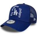 new-era-a-frame-wordmark-los-angeles-dodgers-mlb-blue-trucker-hat