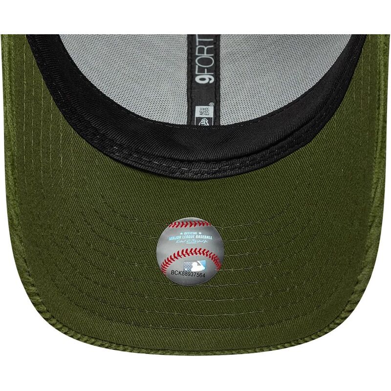 new-era-curved-brim-green-logo-9forty-m-crown-cord-new-york-yankees-mlb-light-green-adjustable-cap