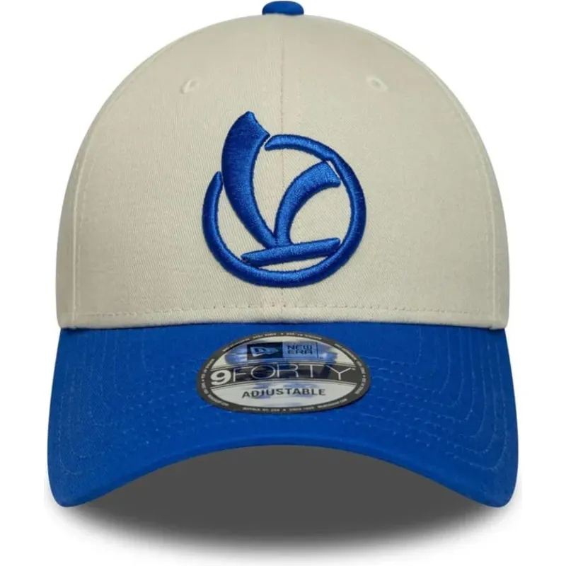 new-era-curved-brim-9forty-contrast-visor-vespa-piaggio-beige-and-blue-adjustable-cap new-era-curved-brim-9forty-contrast-visor-vespa-piaggio-beige-and-blue-adjustable-cap