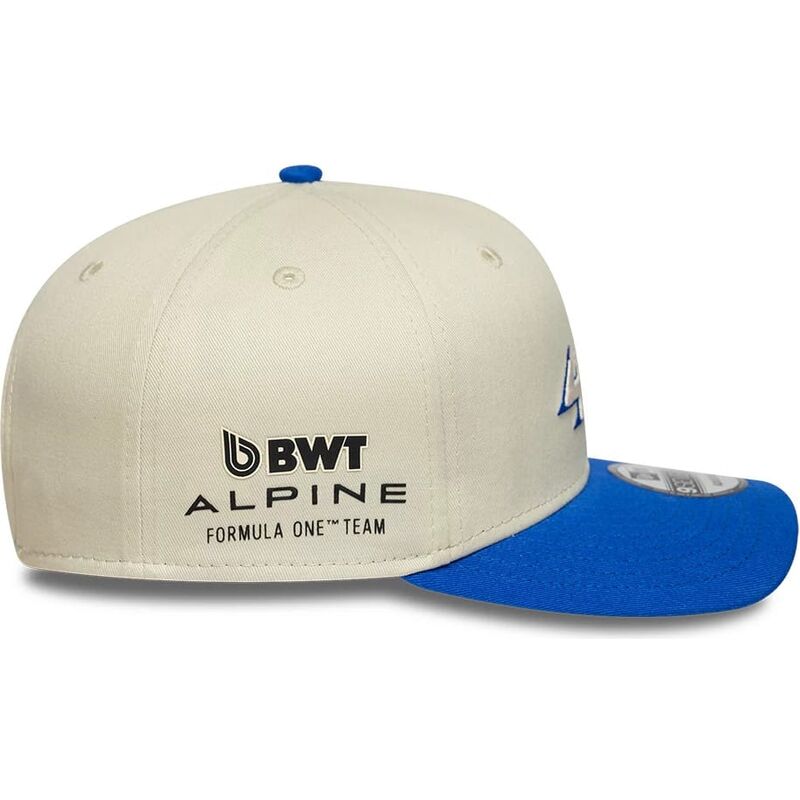 new-era-curved-brim-9seventy-stretch-snap-contrast-visor-alpine-f1-team-formula-1-beige-and-blue-snapback-cap new-era-curved-brim-9seventy-stretch-snap-contrast-visor-alpine-f1-team-formula-1-beige-and-blue-snapback-cap