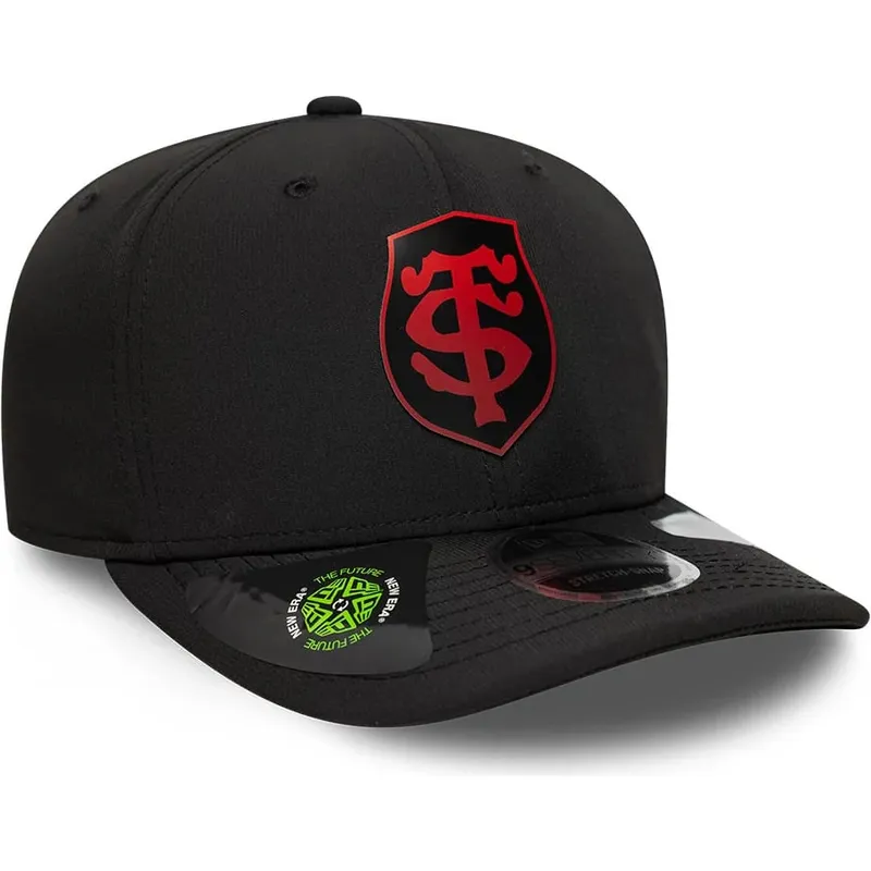 new-era-curved-brim-red-logo-9seventy-stretch-snap-gradient-stade-toulousain-top-14-black-snapback-cap