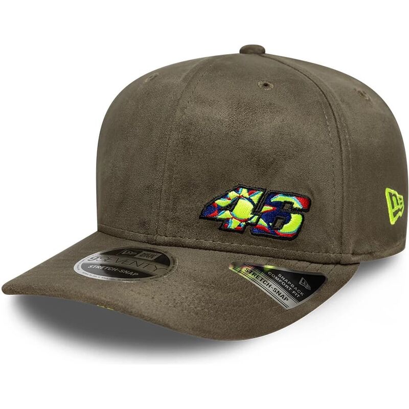 new-era-curved-brim-9seventy-stretch-snap-flawless-valentino-rossi-vr46-motogp-green-snapback-cap