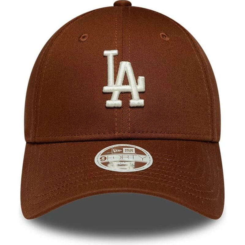 new-era-curved-brim-women-9forty-league-essential-midi-los-angeles-dodgers-mlb-brown-adjustable-cap new-era-curved-brim-women-9forty-league-essential-midi-los-angeles-dodgers-mlb-brown-adjustable-cap