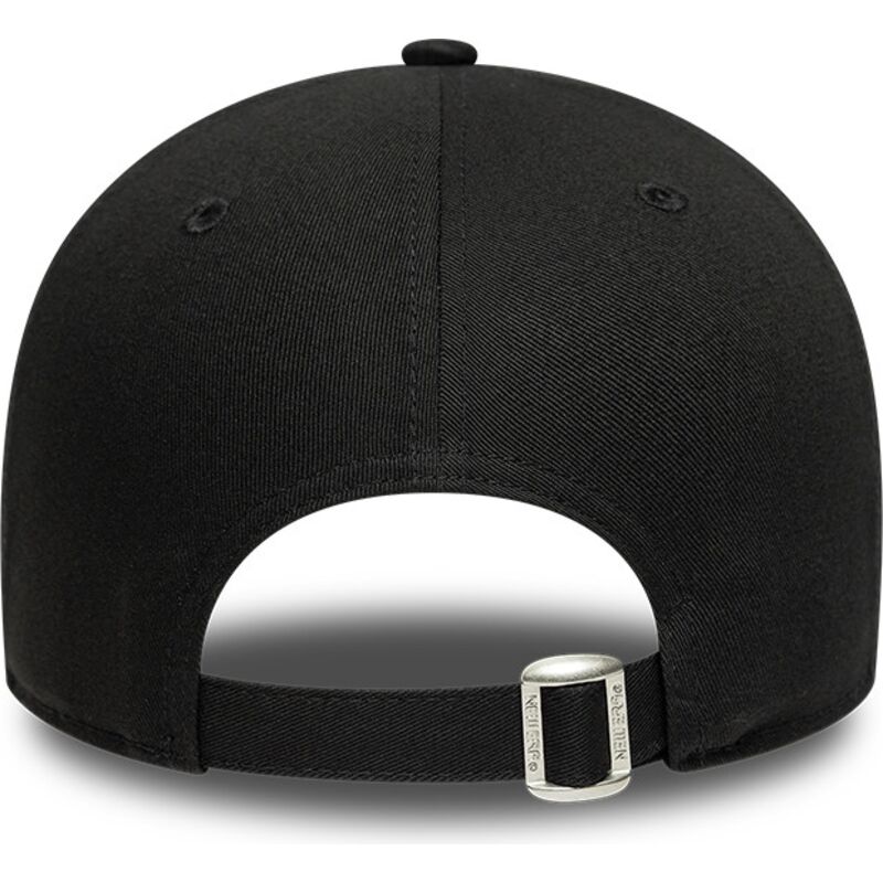 new-era-curved-brim-grey-logo-9forty-league-essential-detroit-tigers-mlb-black-adjustable-cap