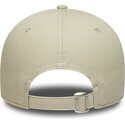 new-era-curved-brim-black-logo-9forty-outdoor-icon-los-angeles-dodgers-mlb-beige-adjustable-cap
