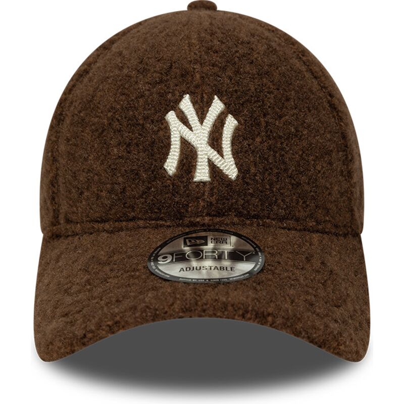 new-era-curved-brim-9forty-winter-borg-new-york-yankees-mlb-brown-snapback-cap